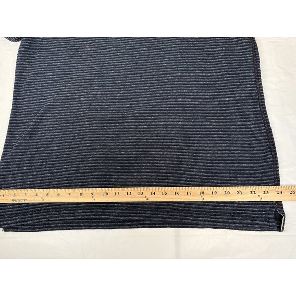 Tommy Bahama Men’s Large Tall Stinson Stripe Hoodie Ocean Deep Blue Pullover - Picture 10 of 12